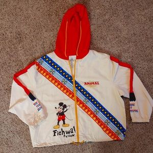 NWT Disney Parks Fichwa Fellow Windbreaker 3X